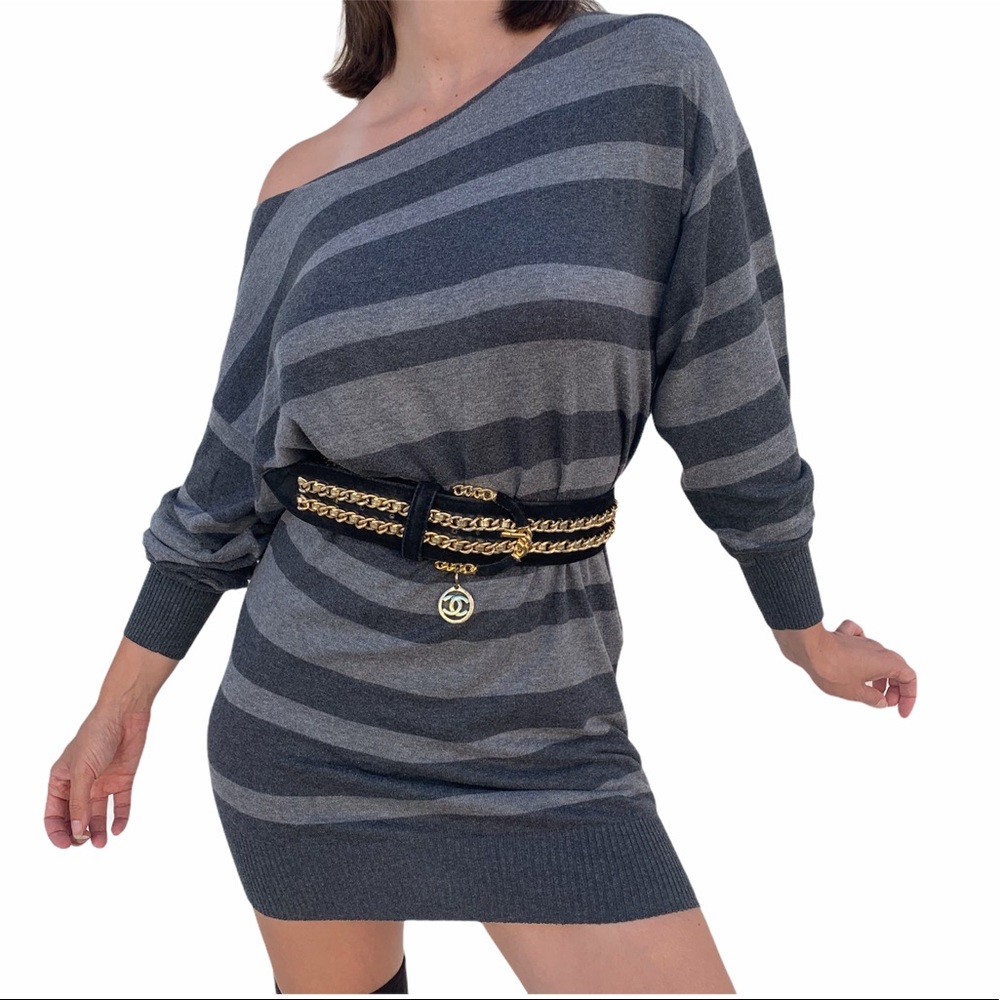 🌚Striped Sweater Dress🌚 - Picture 1 of 6